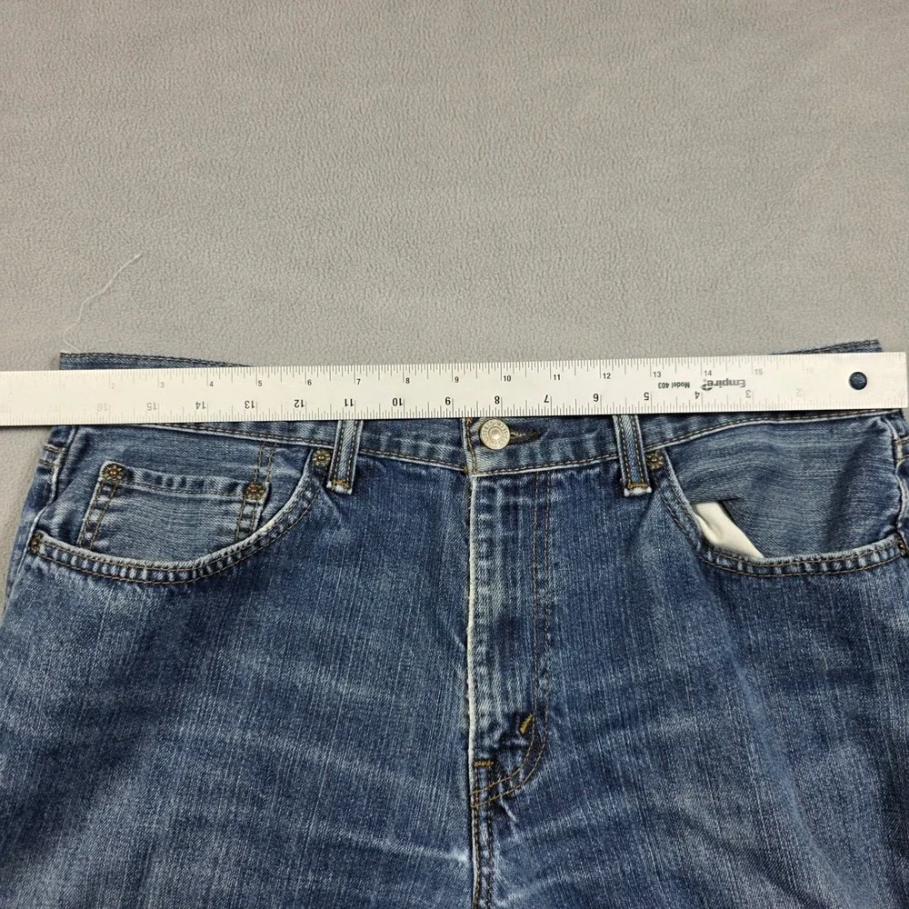 Levi's Jeans Mens 34x32 Blue Relaxed Straight Mid Rise 559 Medium Wash